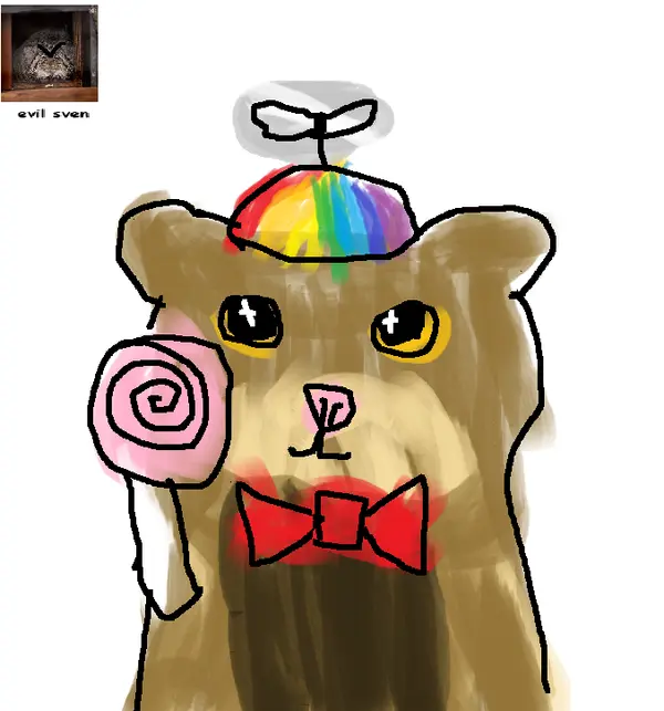 A photograph of a Pallas's cat