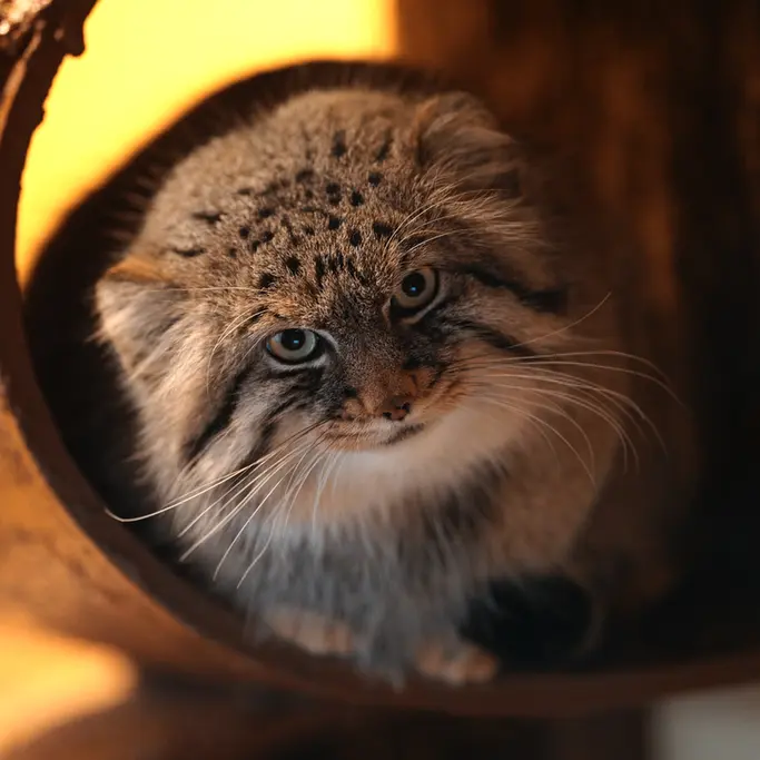 A photograph of Lotos in Asahiyama Zoo