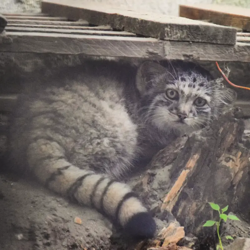 A photograph of Boris Ⅱ in Budapest Zoo & Botanical Garden