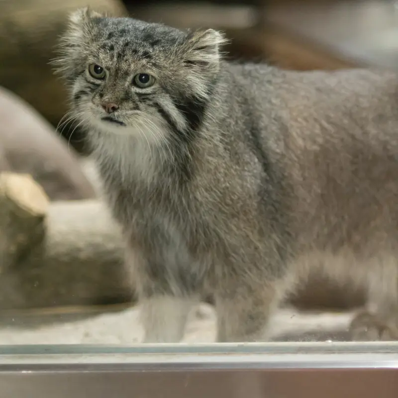 A photograph of Klyon in Ueno Zoological Gardens