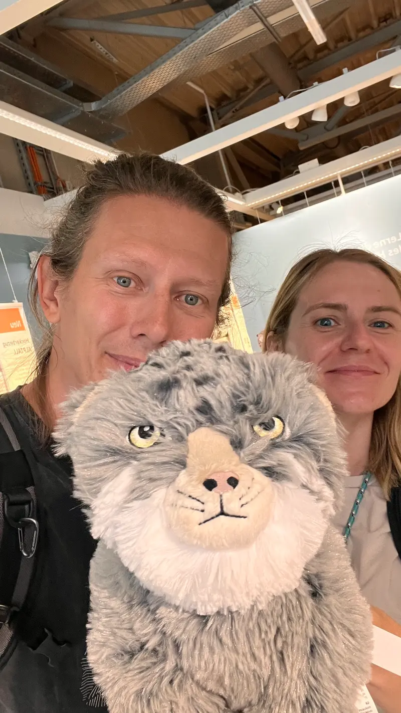 The IKEA manul is ours! 😻