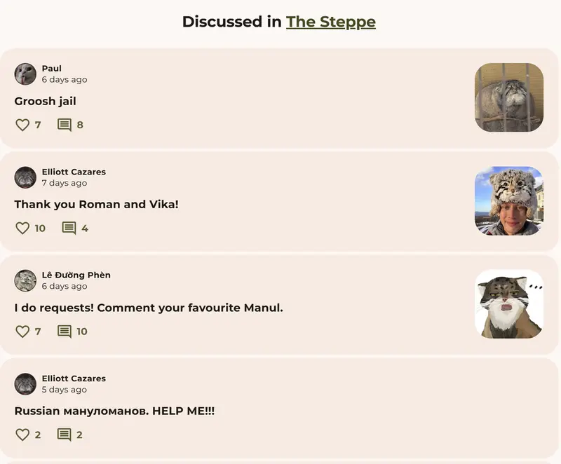 Website update: discussed posts