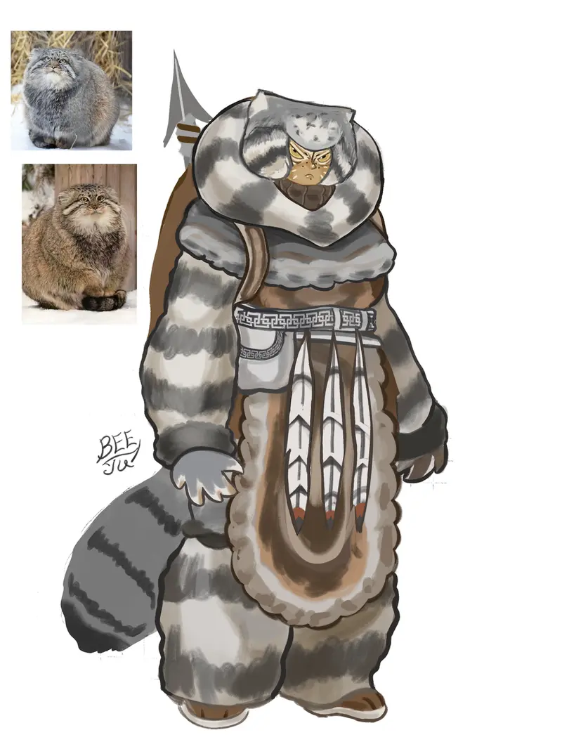 Humanization of the manul!
