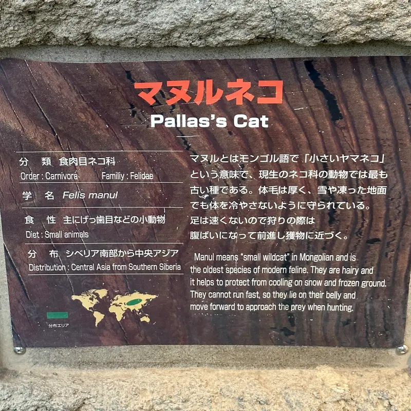 A photograph of Az and Nar in Kobe Animal Kingdom