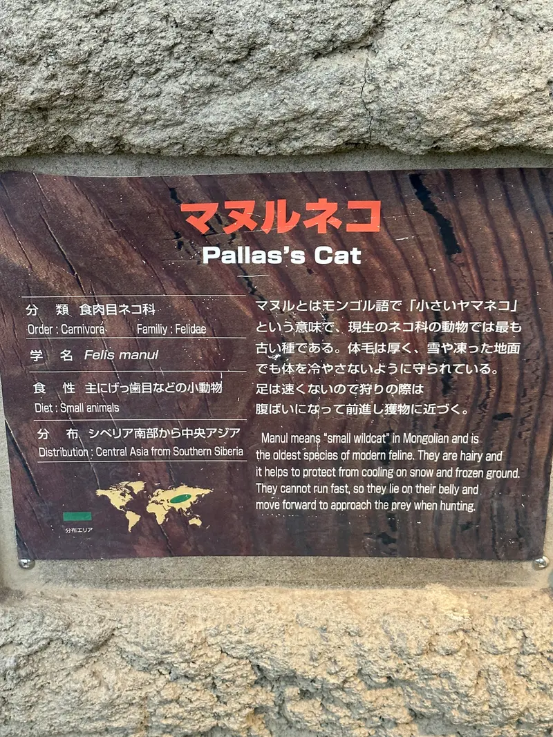 A photograph of Az and Nar in Kobe Animal Kingdom