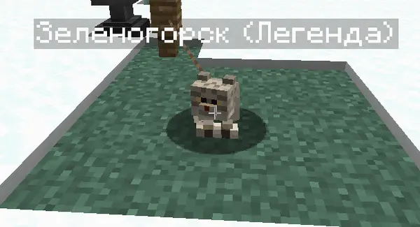 Found a manul in the steppes of Minecraft