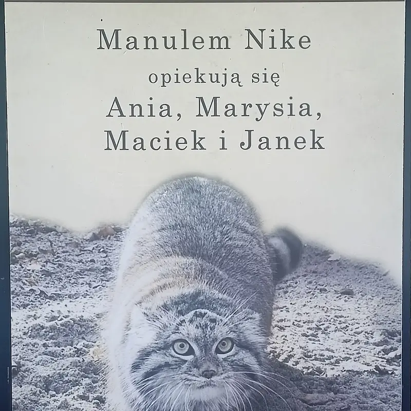 A photograph of Nike in Poznan New Zoo