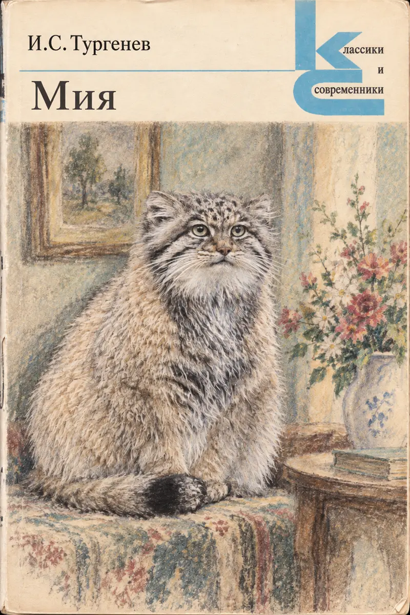 A photograph of a Pallas's cat