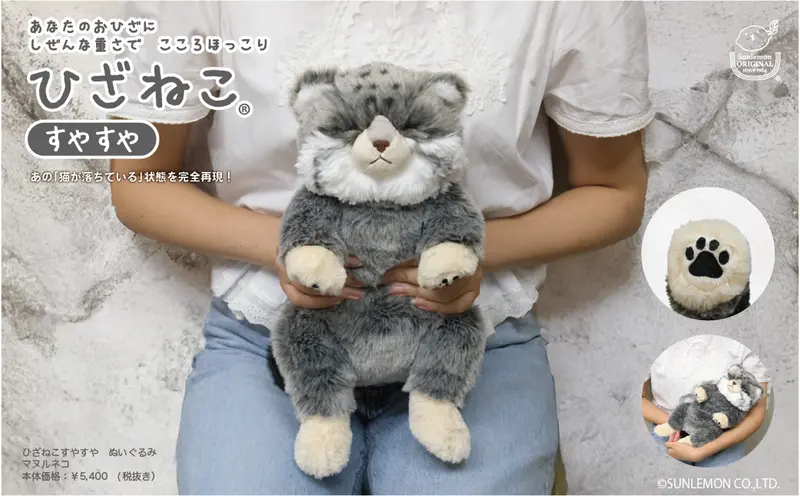 A new Pallas's cat plush toy