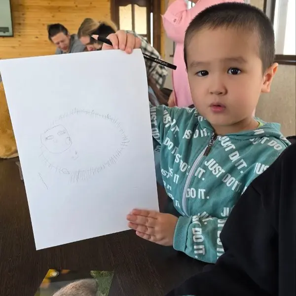 A photograph of a Pallas's cat