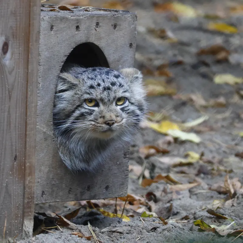 A photograph of Son of Snezhana b.2026 Ⅰ in Novosibirsk Zoo