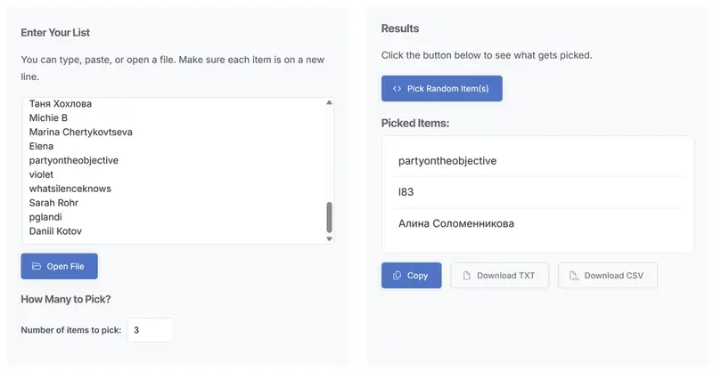 L'amour! Manul riddle winners!