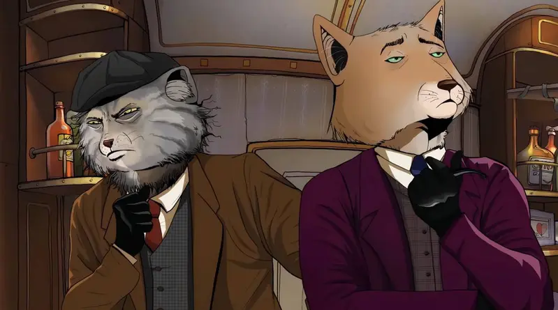 A photograph of a Pallas's cat