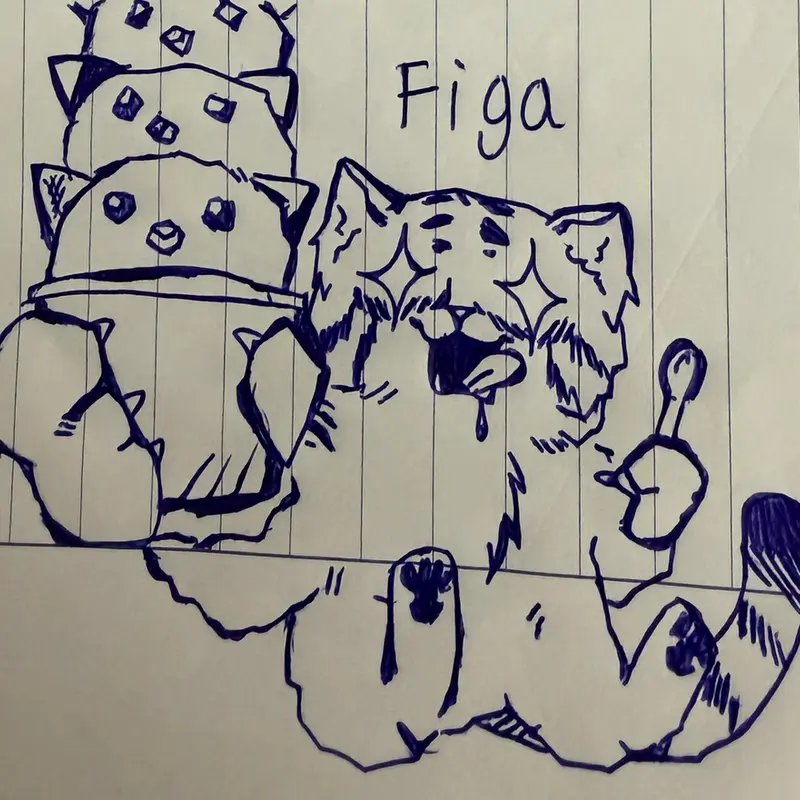 A photograph of a Pallas's cat