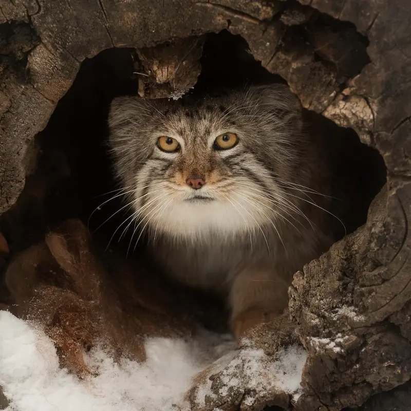 A photograph of Midas in Red River Zoo