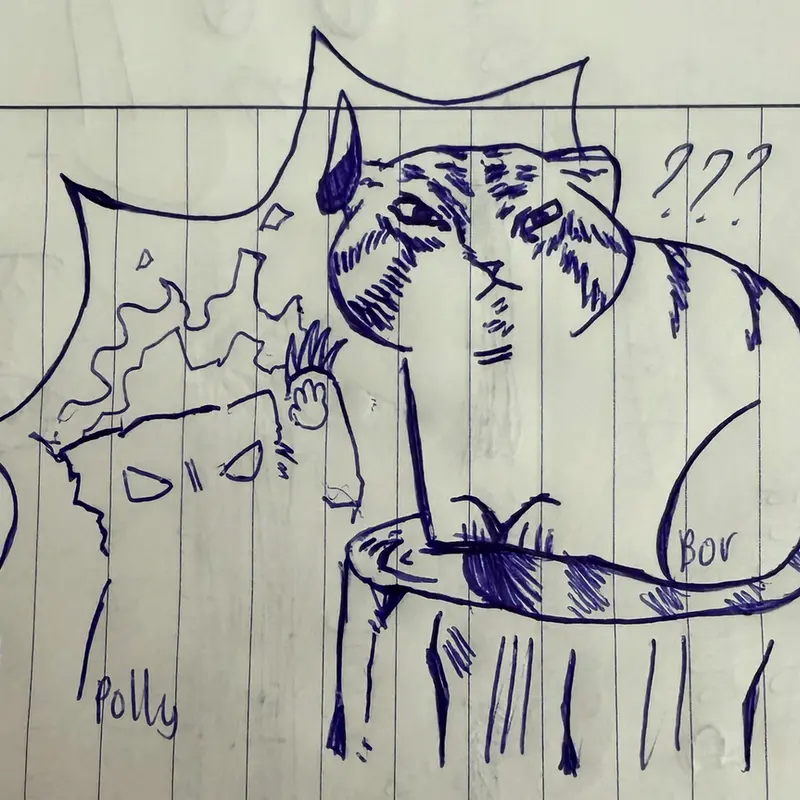 A photograph of a Pallas's cat